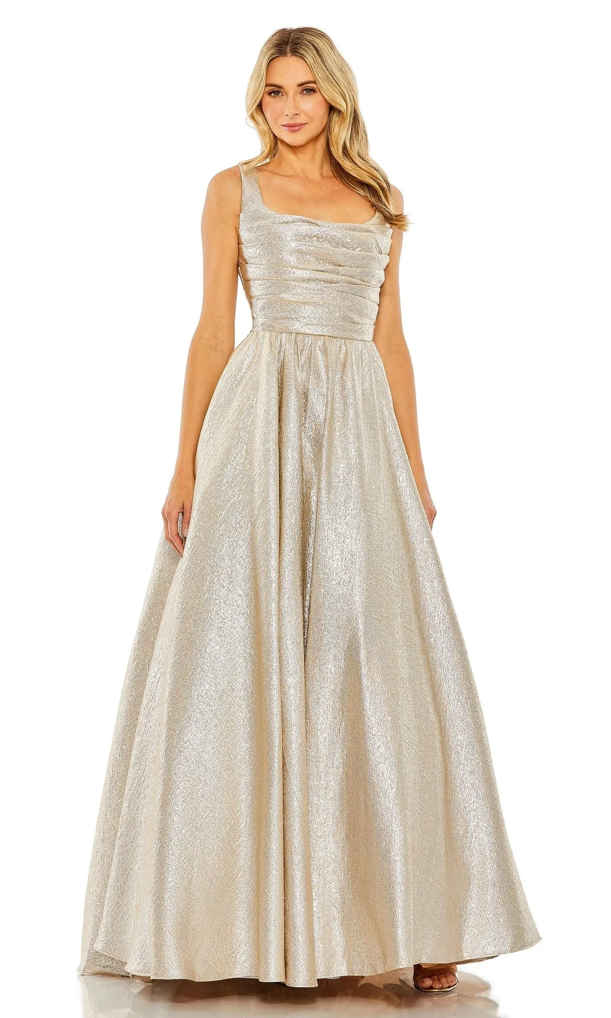 Long Glitter Prom Ball Gown: Mac Duggal 68349 sold by PromGirl product image thumbnail 3