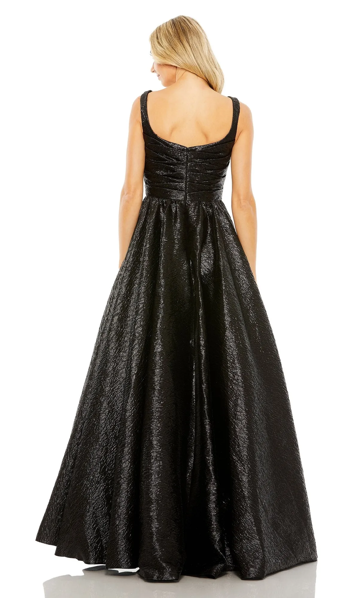 Long Glitter Prom Ball Gown: Mac Duggal 68349 sold by PromGirl product image thumbnail 2