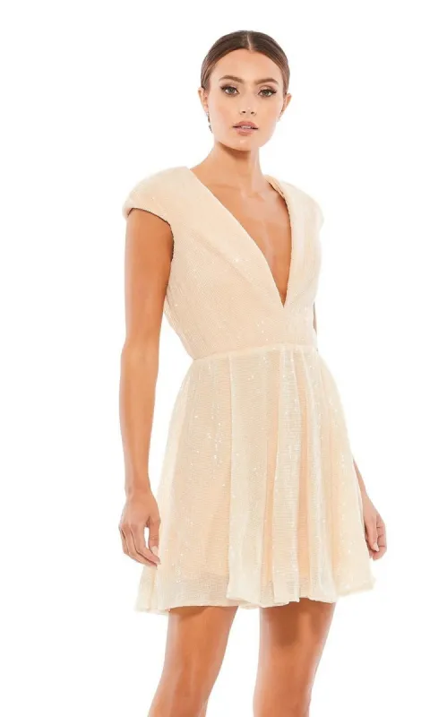 Short Homecoming Dress 26306 by Mac Duggal sold by PromGirl