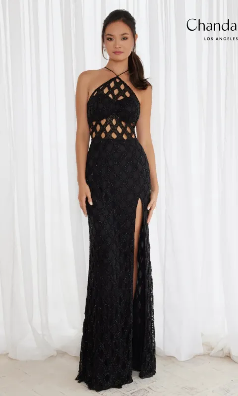 Long Prom Dress 30130 by Chandalier sold by PromGirl