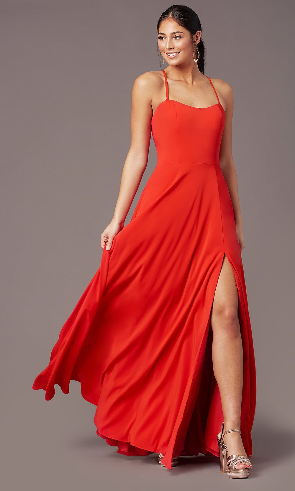 Long Sweetheart Chiffon Prom Dress by PromGirl sold by PromGirl product image thumbnail 5