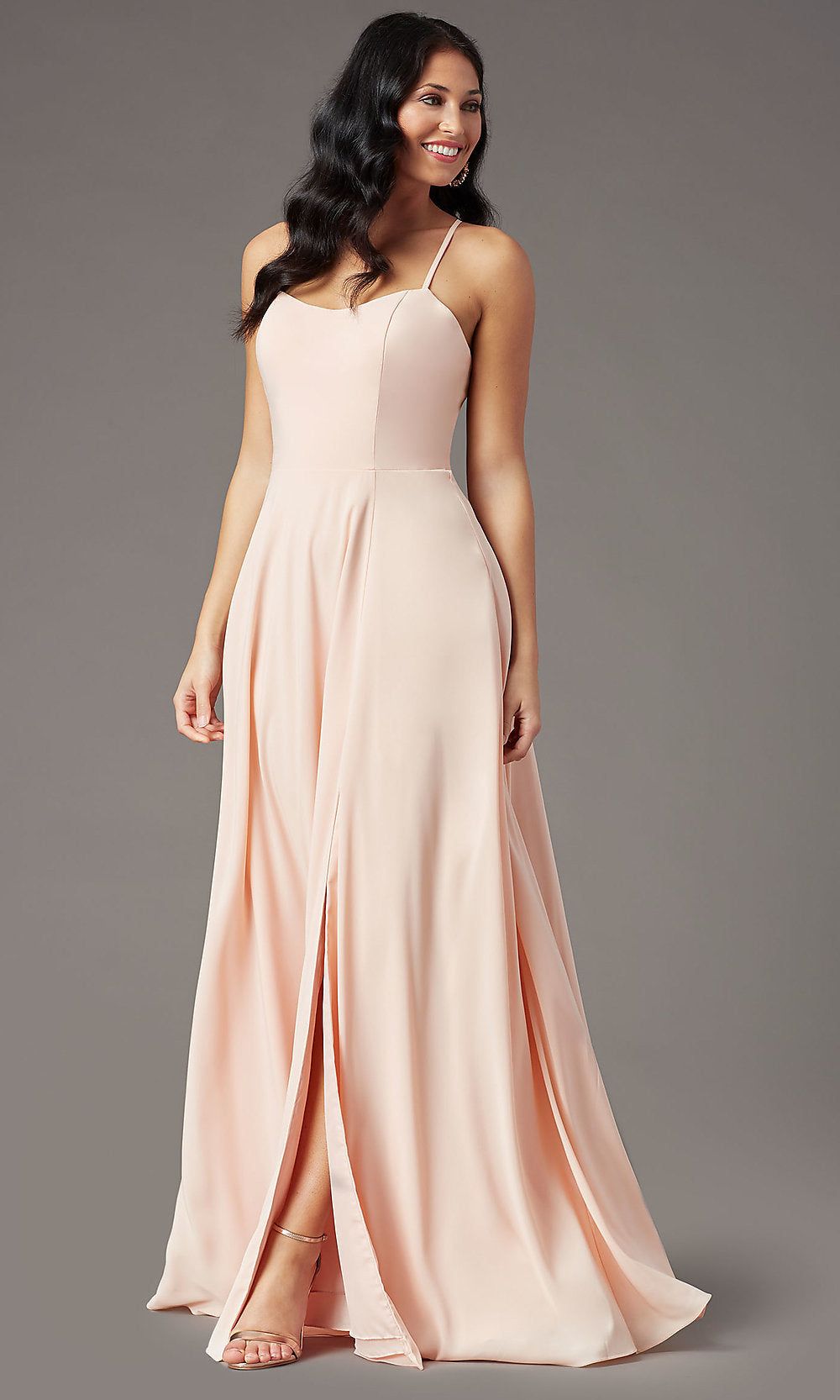 Long Sweetheart Chiffon Prom Dress by PromGirl sold by PromGirl product image thumbnail 4