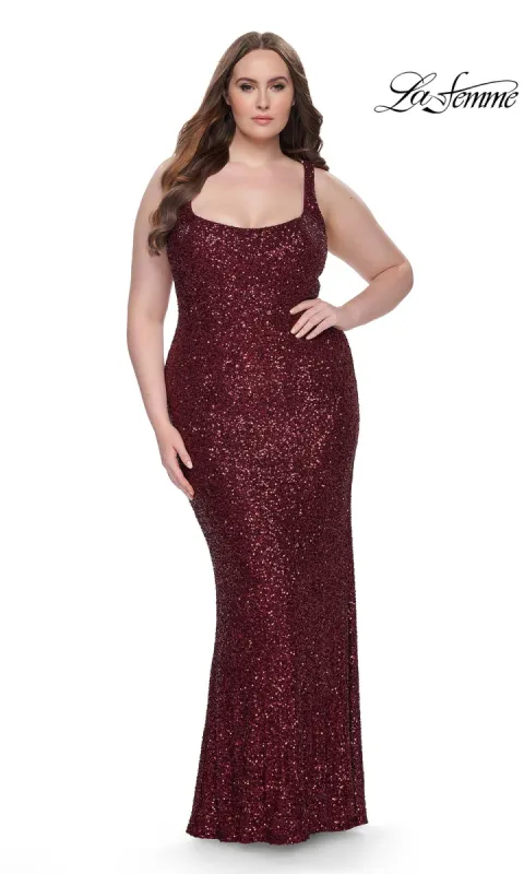 La Femme Long Prom Dress 31630 sold by PromGirl