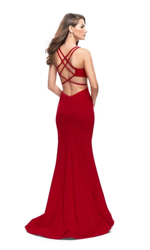 La Femme 25594 Long Prom Dress sold by PromGirl