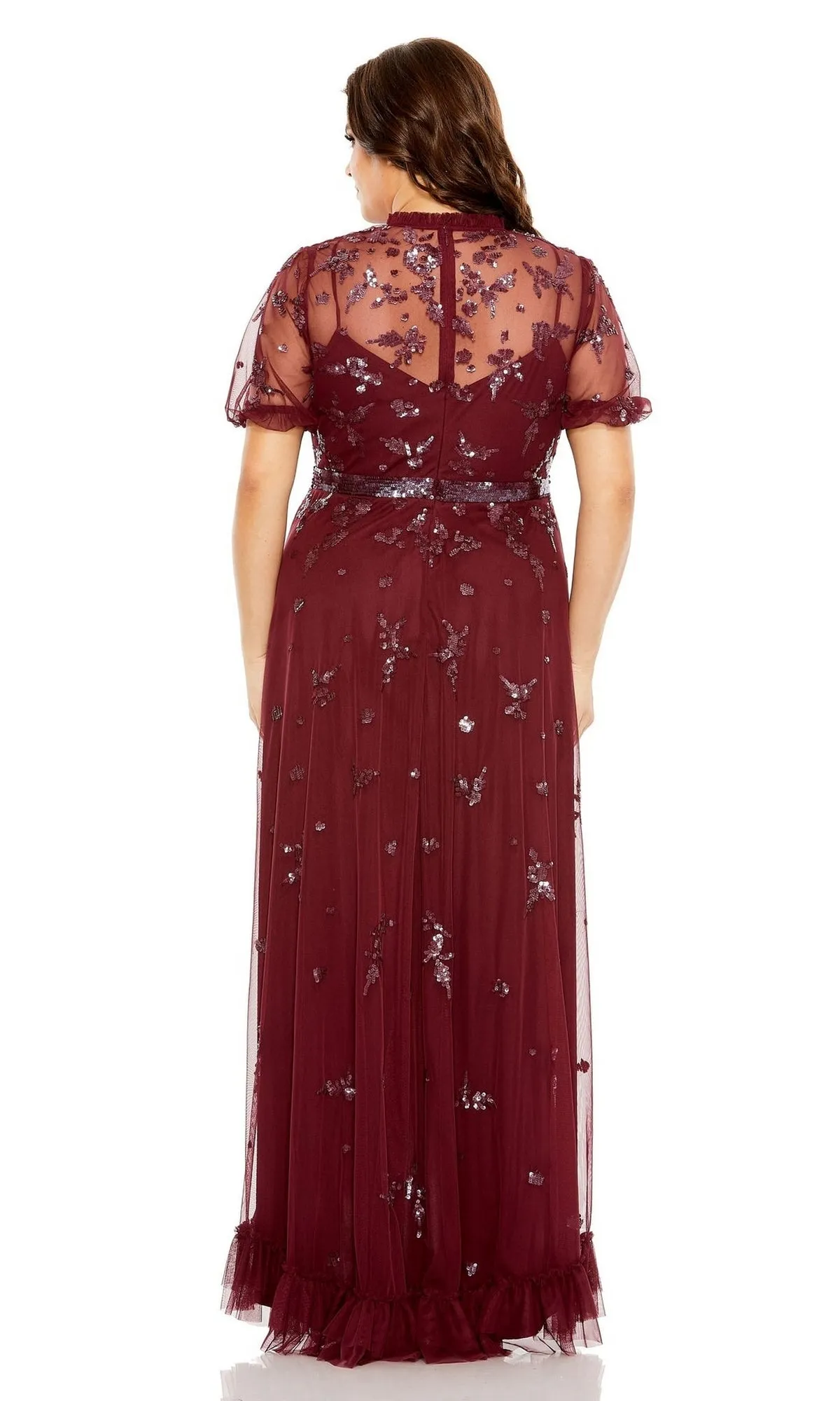 Long Plus-Size Prom Dress 9269 by Mac Duggal sold by PromGirl product image thumbnail 2