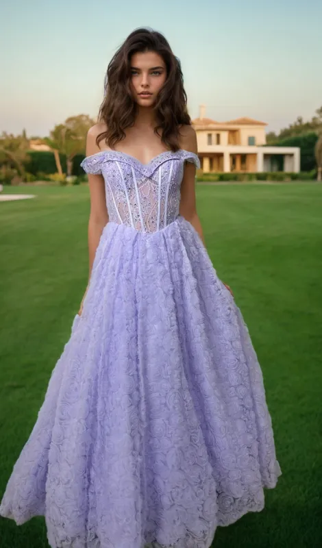 Long Prom Dress 11610 by Dave and Johnny sold by PromGirl