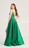 Ellie Wilde Long A-Line Satin Prom Dress EW35232 sold by PromGirl