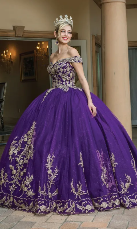Quinceanera Dress 1596 by Dancing Queen sold by PromGirl