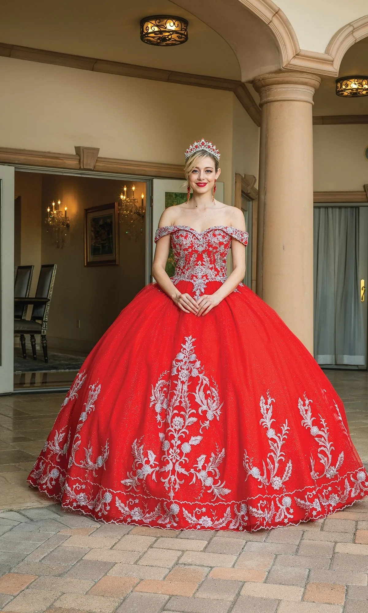 Quinceanera Dress 1596 by Dancing Queen sold by PromGirl product image thumbnail 3