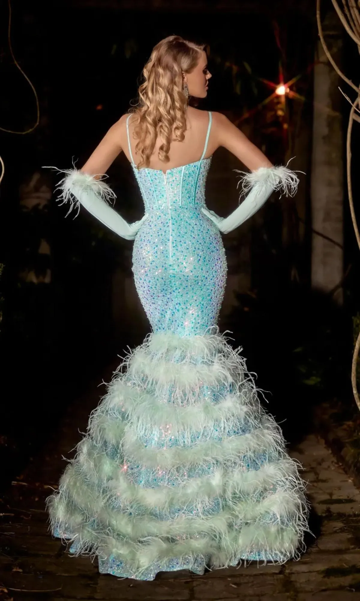 Long Prom Dress PS24037 by Portia and Scarlett sold by PromGirl product image thumbnail 2