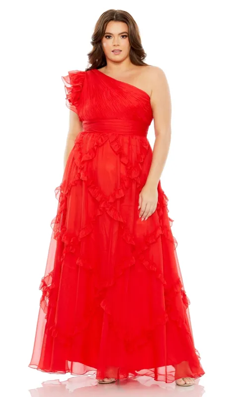 Long Plus-Size Formal Dress 68540 by Mac Duggal sold by PromGirl