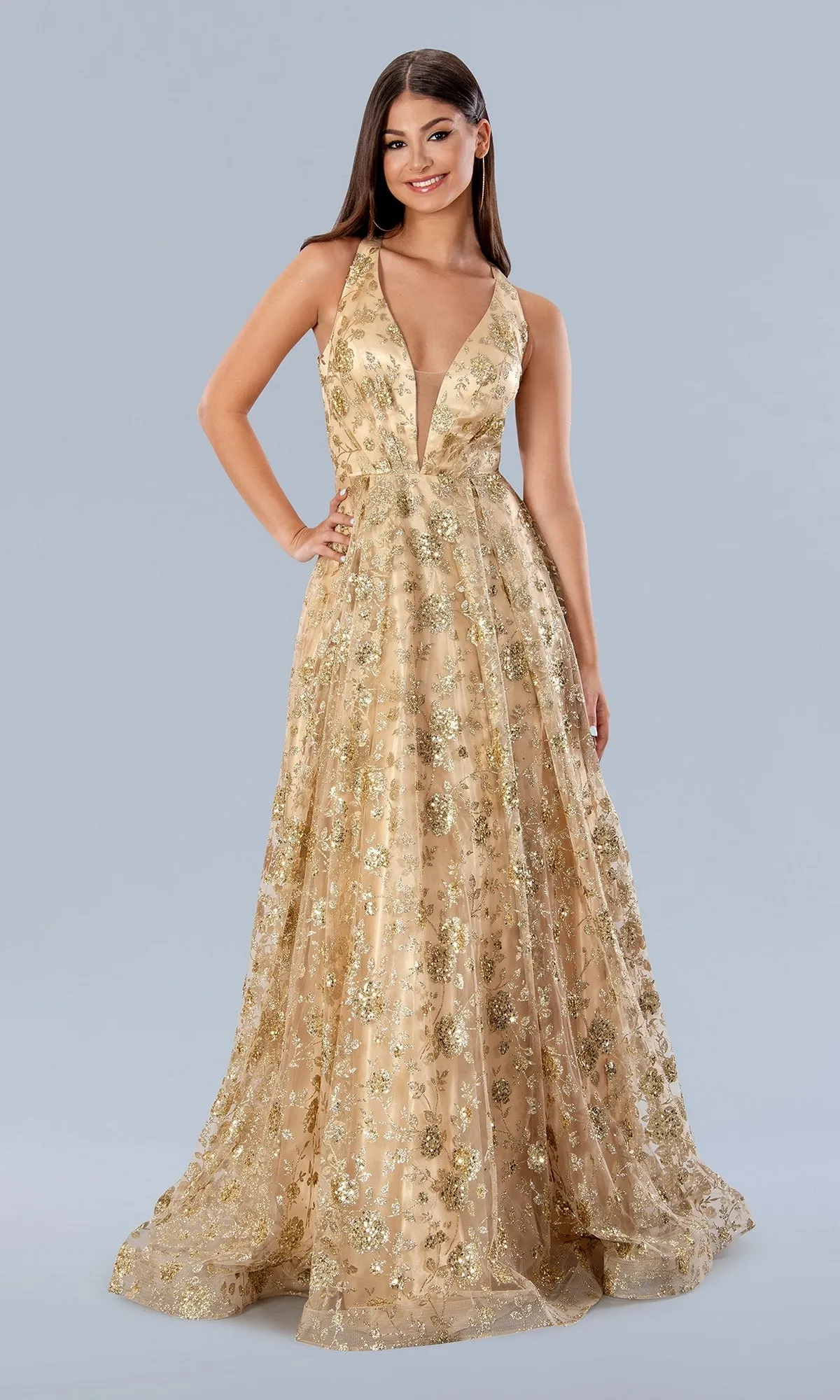 Long Prom Dress 24207 by Stella Couture sold by PromGirl product image thumbnail 4