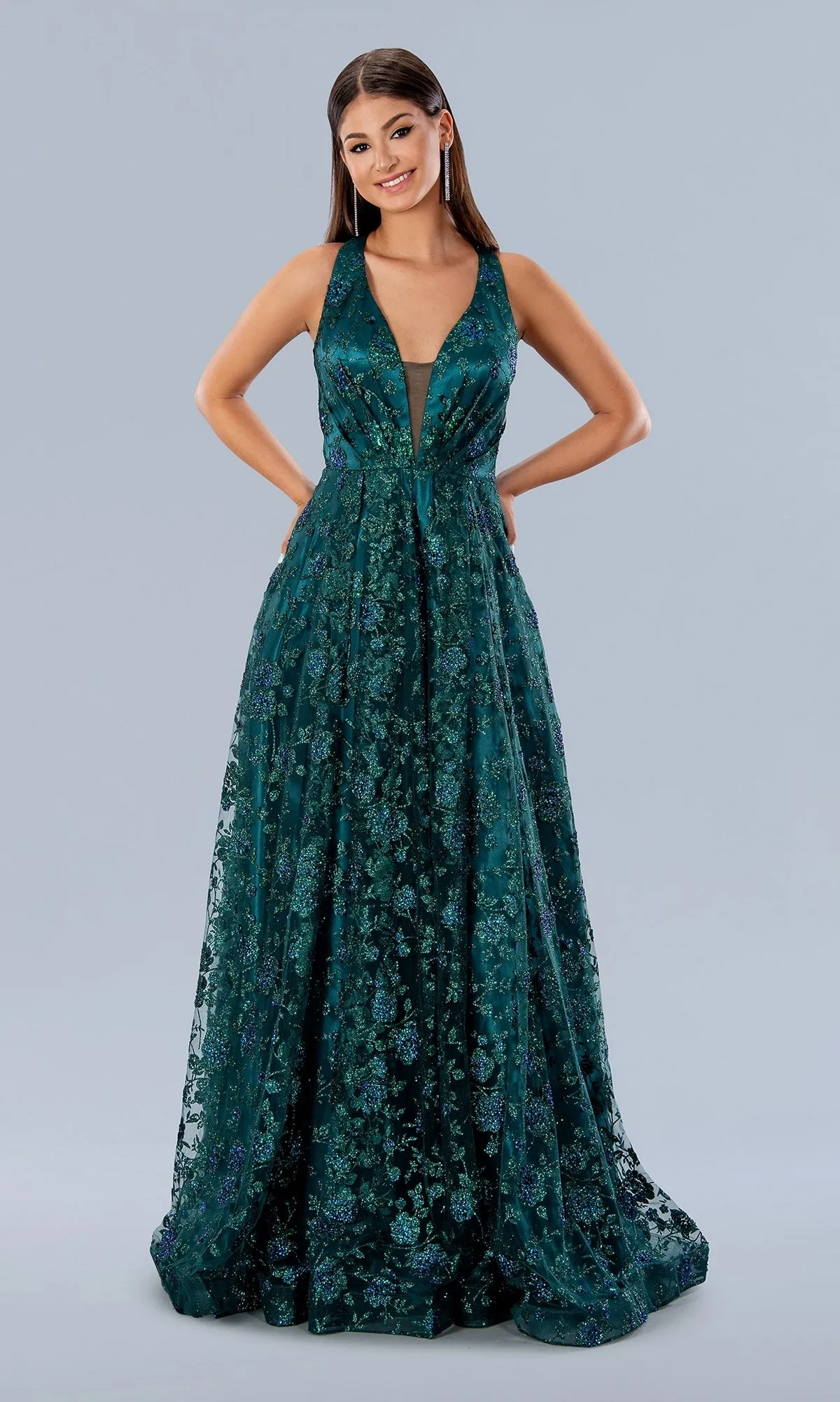 Long Prom Dress 24207 by Stella Couture sold by PromGirl product image thumbnail 3