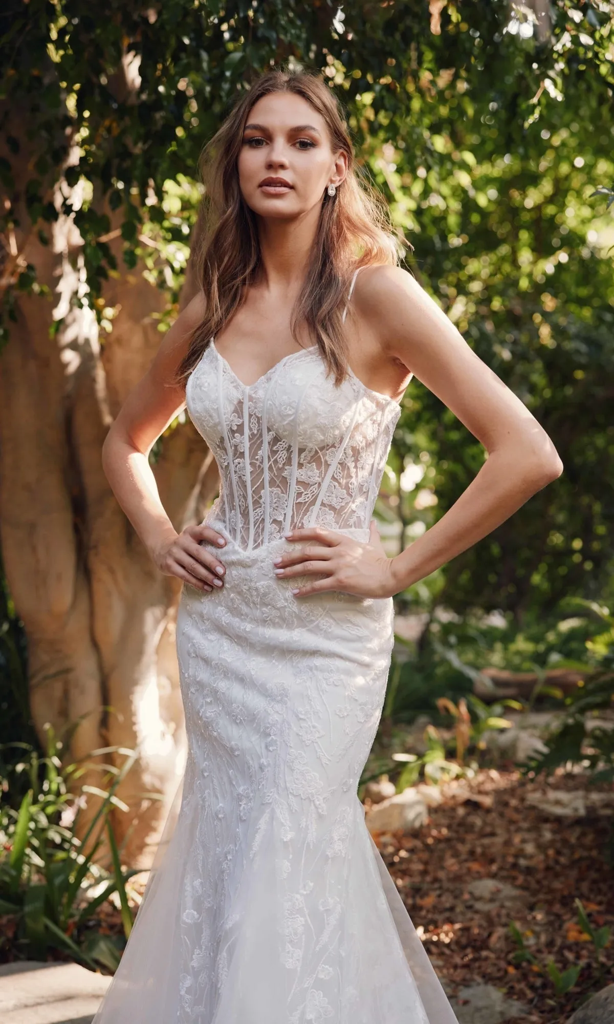 Off-White Long Prom Dress: Juliet JT2441SW sold by PromGirl product image thumbnail 3