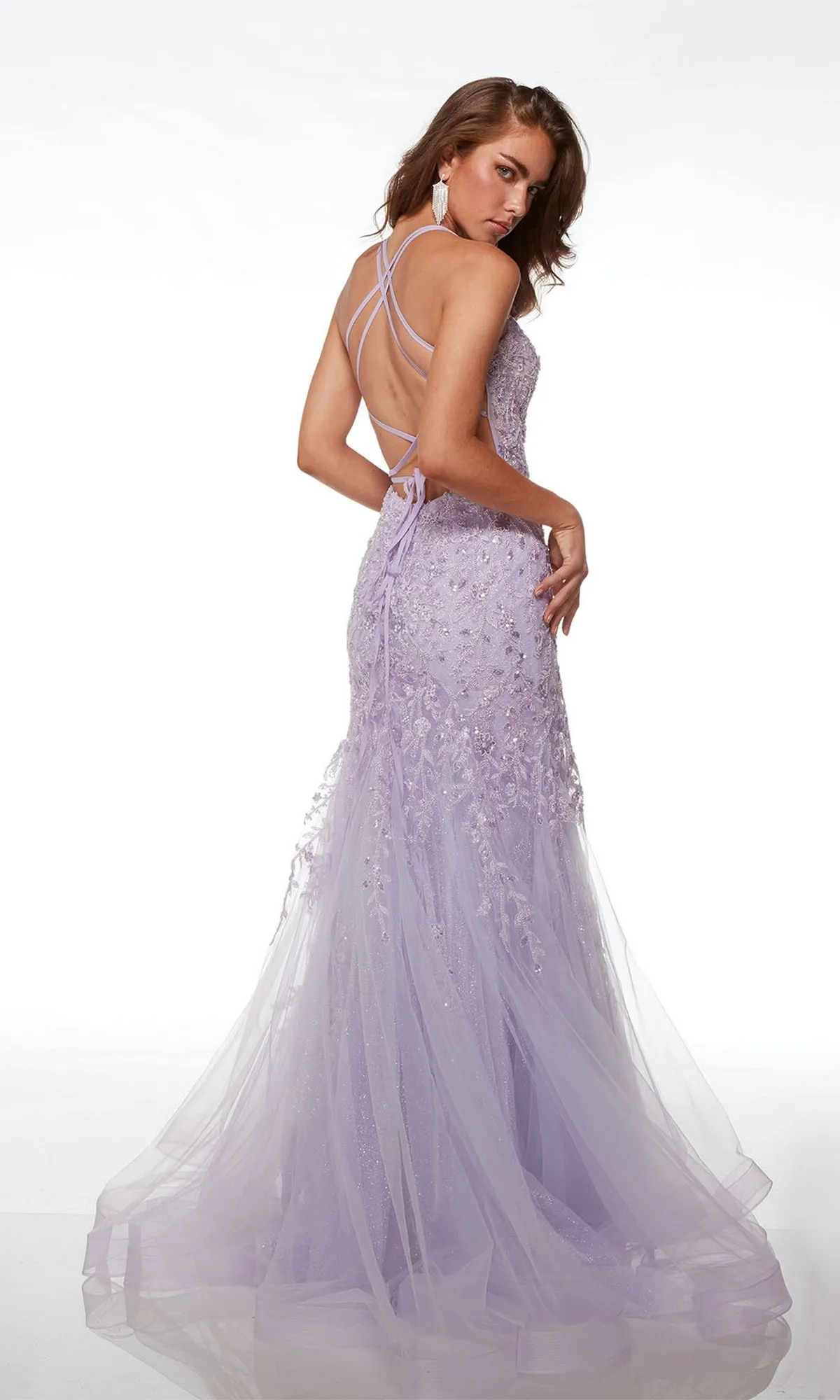 Alyce Long Prom Dress 61640 sold by PromGirl product image thumbnail 4
