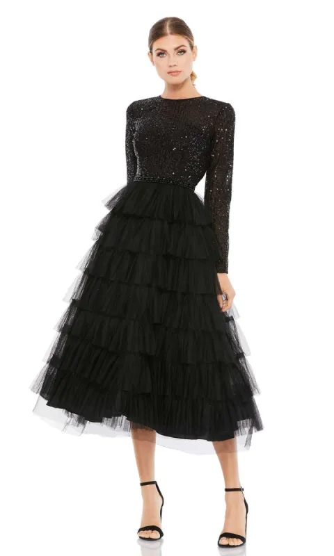 Short Wedding Guest Dress 27490 by Mac Duggal sold by PromGirl