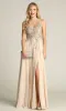 Lace-Up Open-Back Long Prom Dress: Chicas C5124 sold by PromGirl