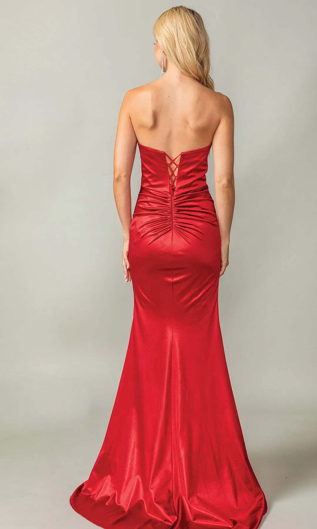 Strapless Sweetheart Prom Dress: Dancing Queen 4407 sold by PromGirl product image thumbnail 2