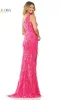 Feather One-Shoulder Long Sequin Prom Dress 3261 sold by PromGirl