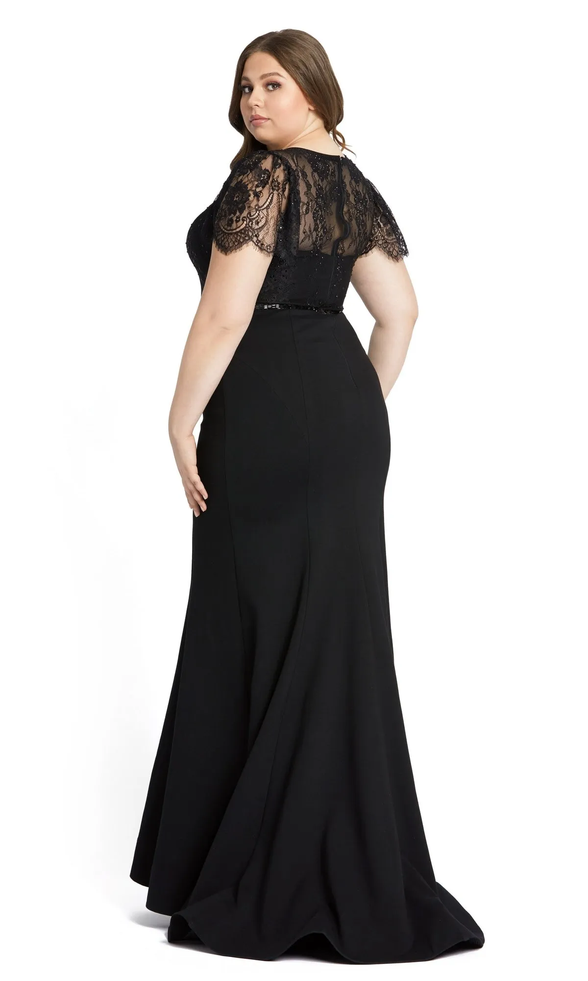 Long Plus-Size Formal Dress 48984 by Mac Duggal sold by PromGirl product image thumbnail 2