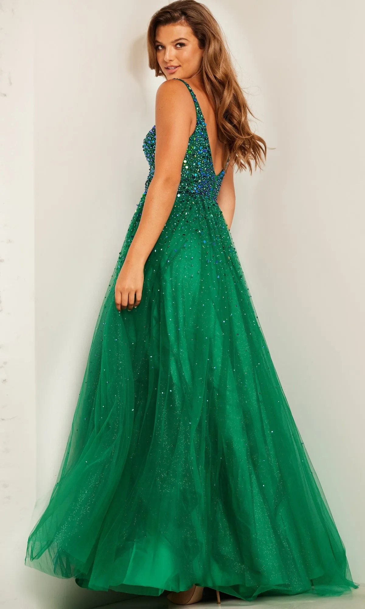 JVN by Jovani Long Prom Dress JVN38437 sold by PromGirl product image thumbnail 2
