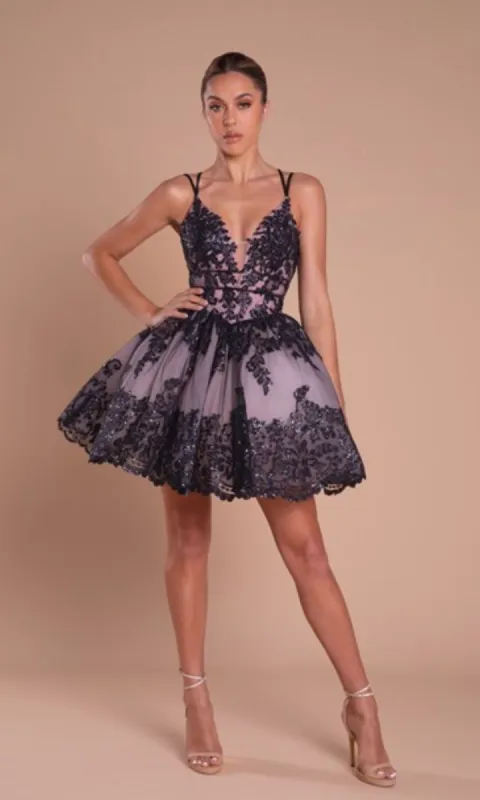 Short Party Dress PS21007 by Portia and Scarlett sold by PromGirl