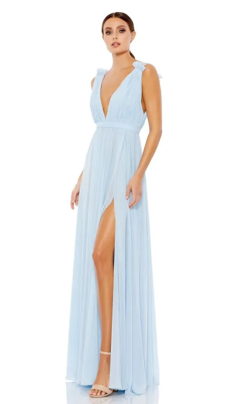 Classic Long Formal Dress: Mac Duggal 55321 made by Mac Duggal