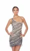 Alyce One-Shoulder Short Beaded Hoco Dress 84011 sold by PromGirl