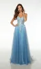 Alyce Strapless Embroidered Pastel Prom Dress 61634 sold by PromGirl
