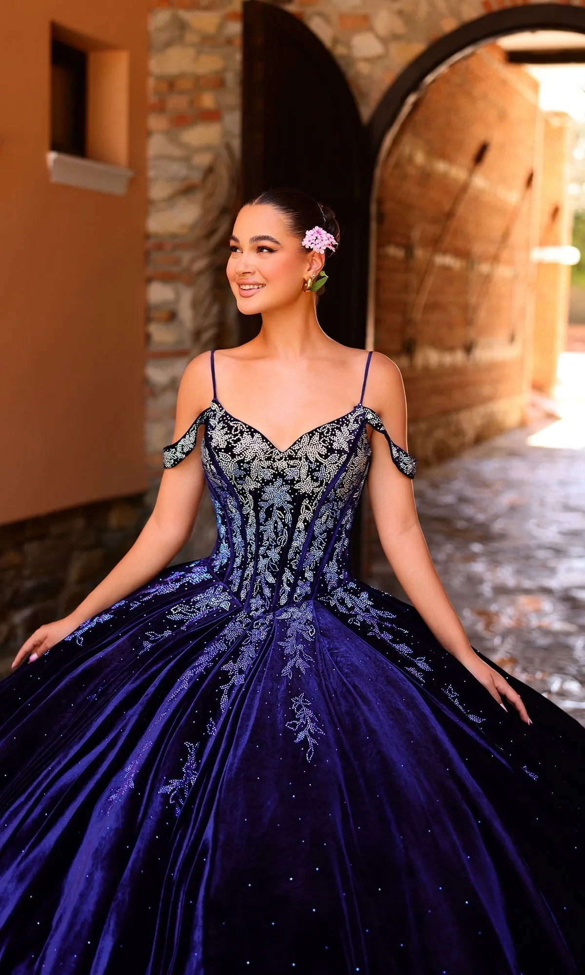 Quinceanera Dress 54316 By Amarra sold by PromGirl product image thumbnail 3