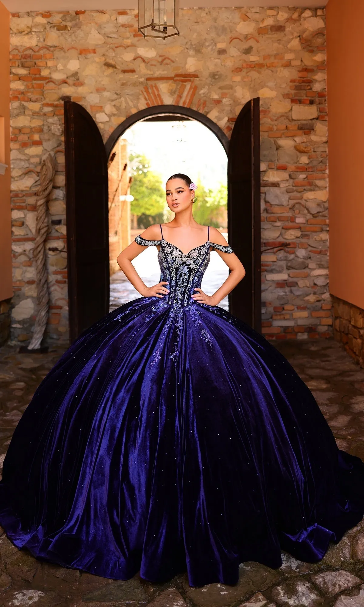 Quinceanera Dress 54316 By Amarra sold by PromGirl product image thumbnail 4