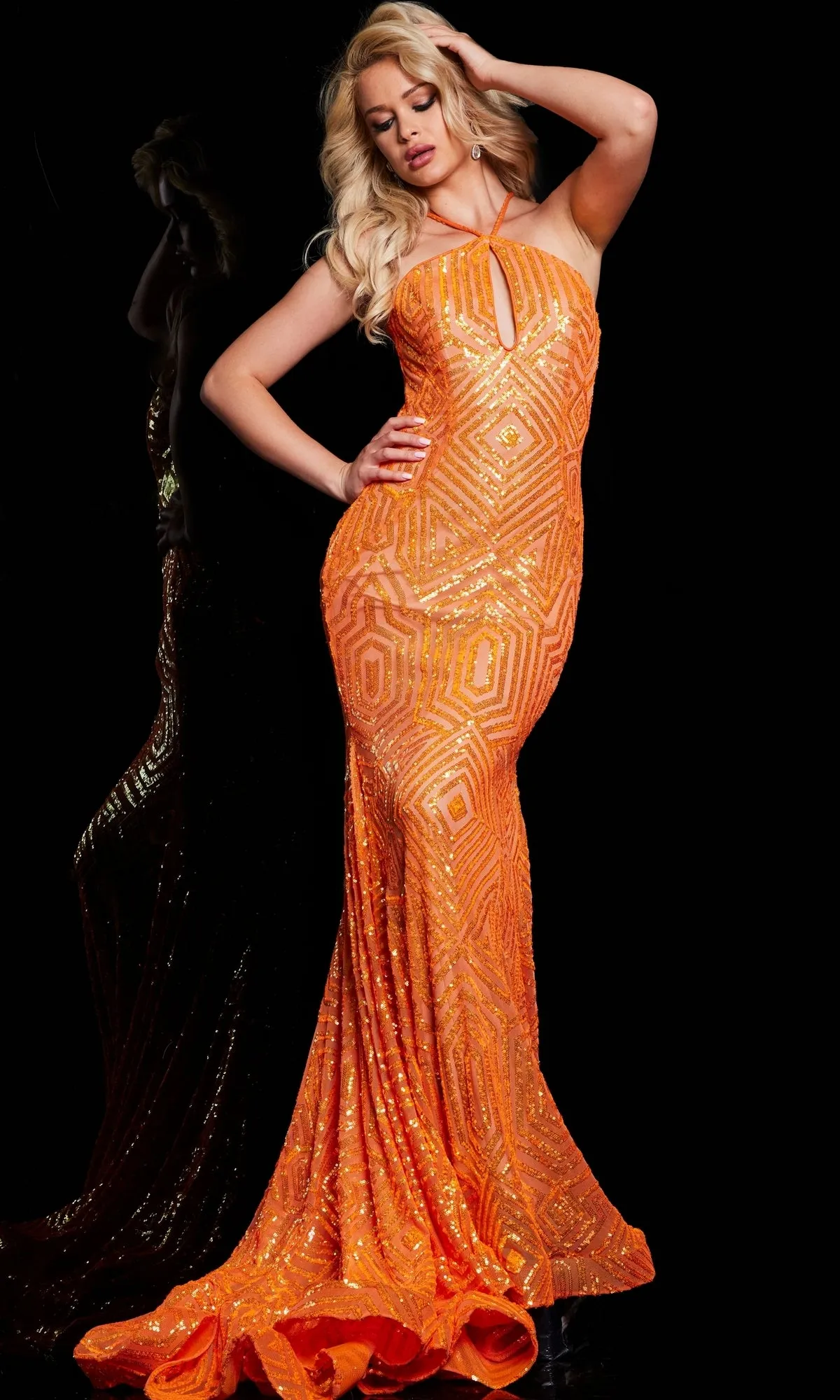 Long Prom Dress 36640 by Jovani sold by PromGirl product image thumbnail 3