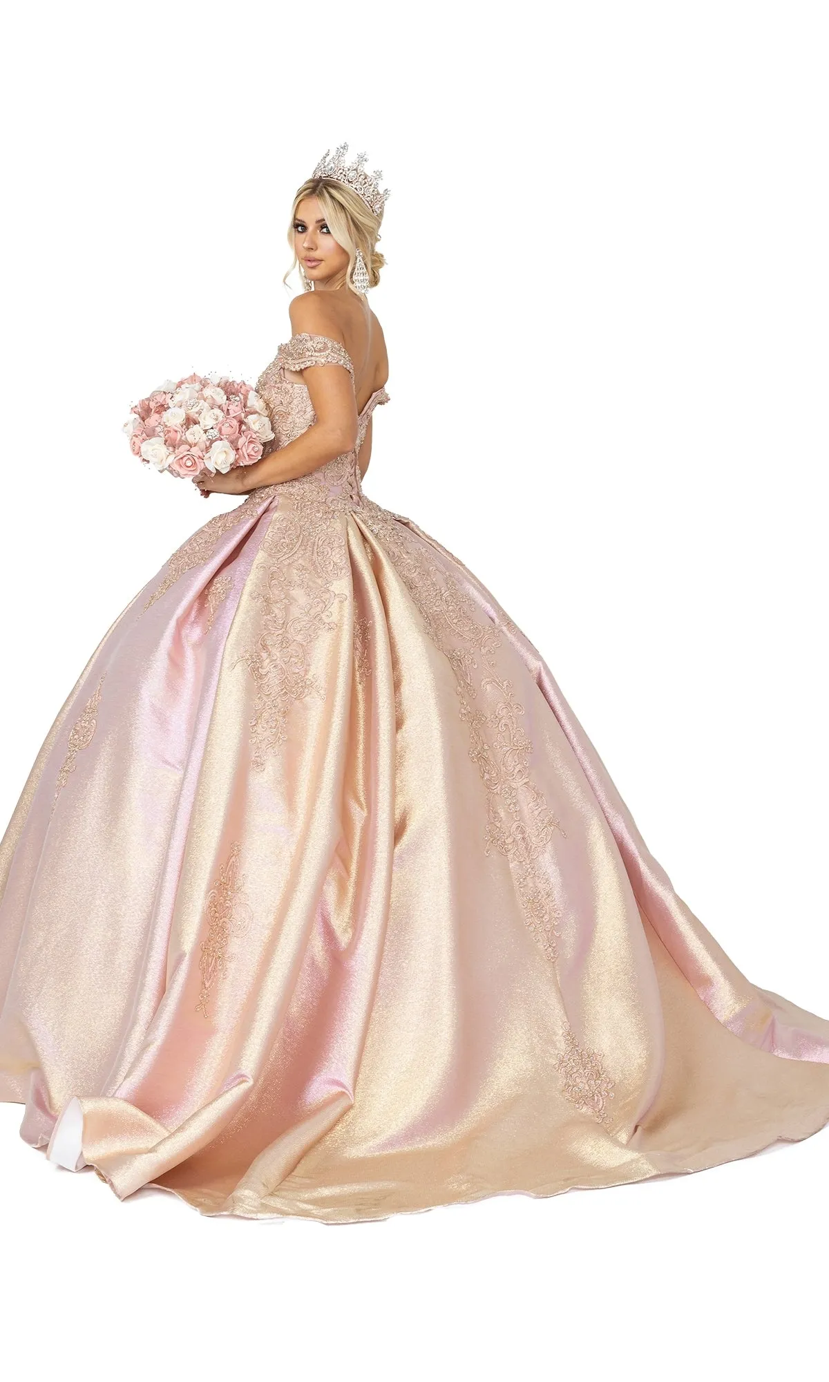 Quinceanera Dress 1585 by Dancing Queen sold by PromGirl product image thumbnail 2