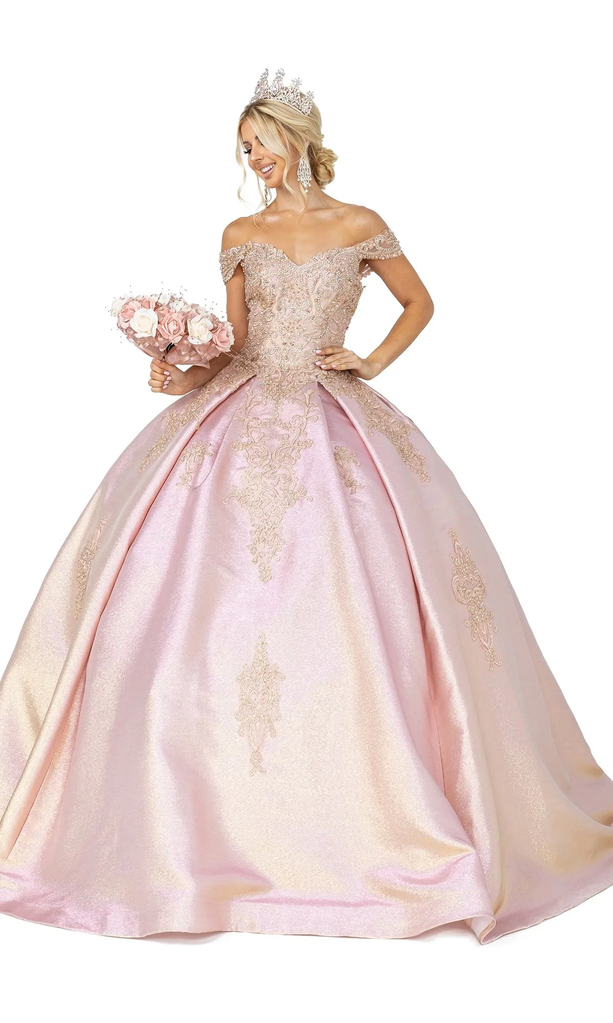 Quinceanera Dress 1585 by Dancing Queen sold by PromGirl product image thumbnail 3