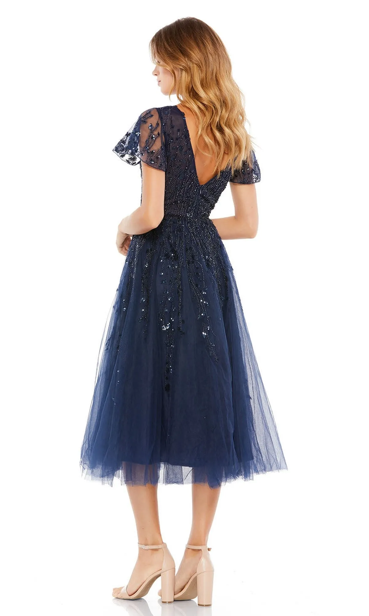 Short Wedding Guest Dress 20304 by Mac Duggal sold by PromGirl product image thumbnail 2