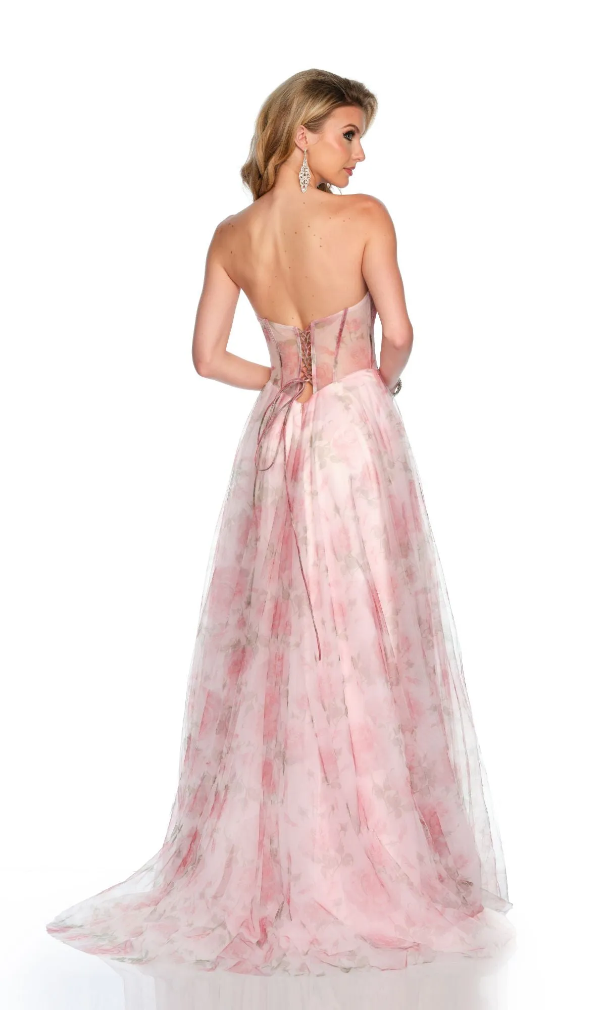 Dave & Johnny Long Prom Dress 11670 sold by PromGirl product image thumbnail 2