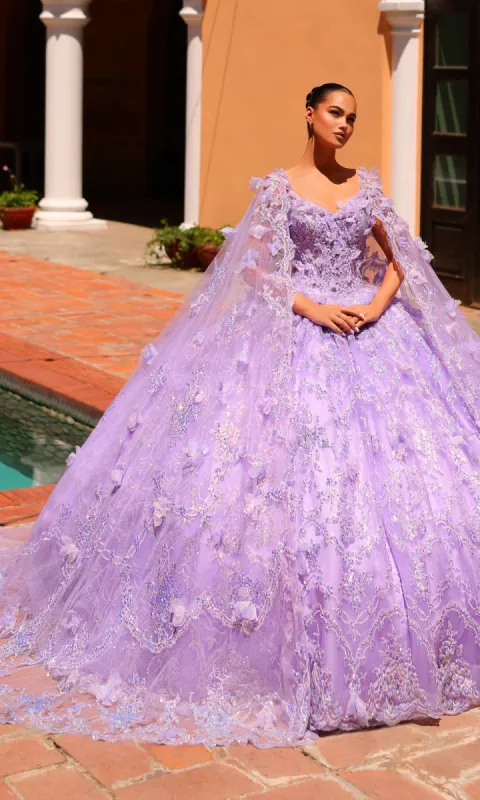 Amarra 54281 Lilac Purple Quinceañera Dress sold by PromGirl