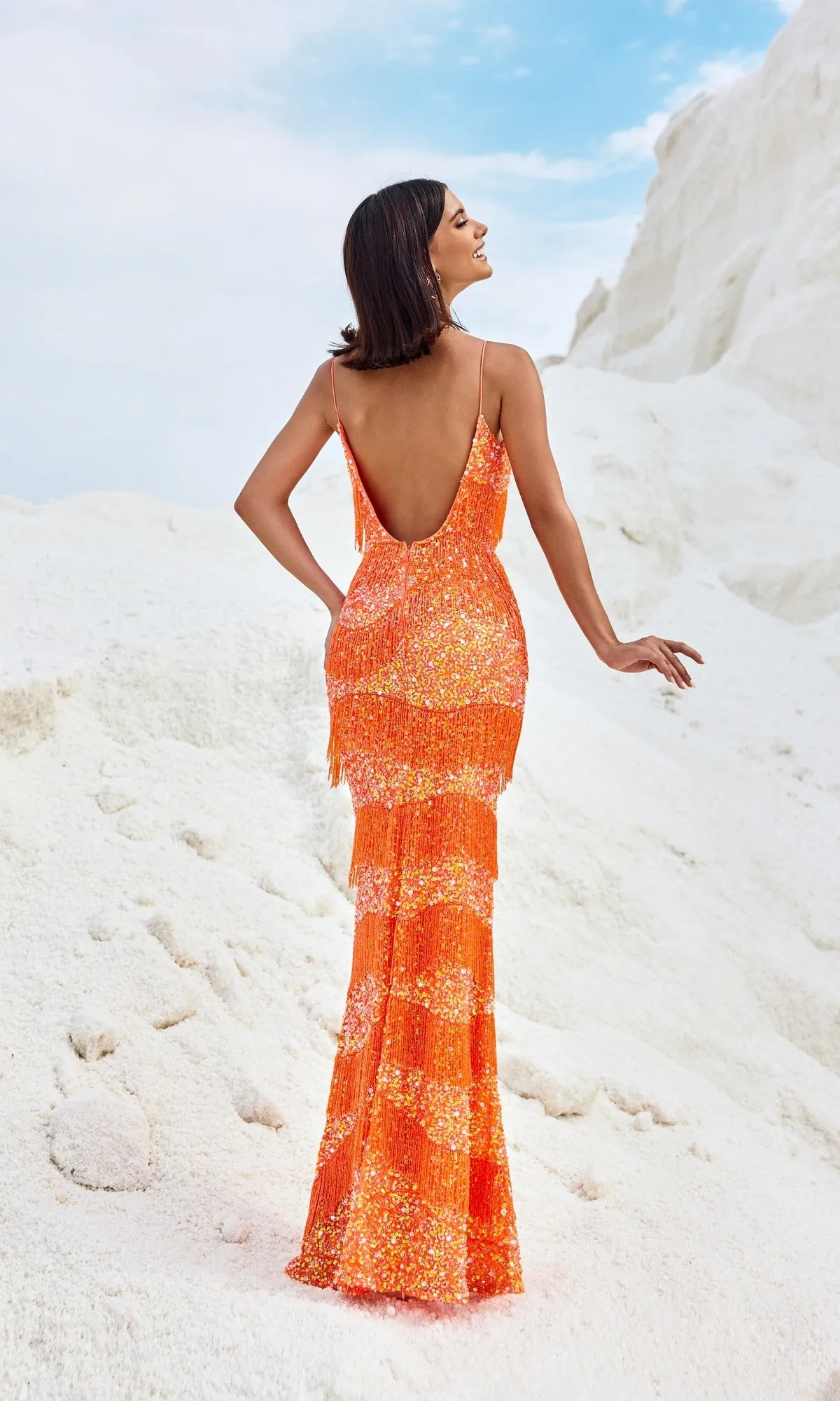 Long Prom Dress 91046 by iNtrigue sold by PromGirl product image thumbnail 2