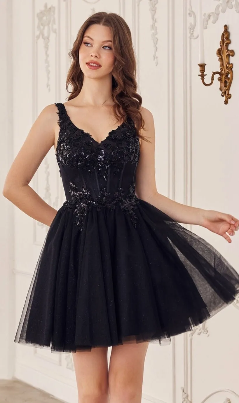 Sequin-Corset Short A-Line Homecoming Dress CY019 sold by PromGirl