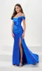Cold-Shoulder Long Sweetheart Prom Dress 14156 sold by PromGirl