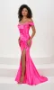 Cold-Shoulder Long Sweetheart Prom Dress 14156 sold by PromGirl
