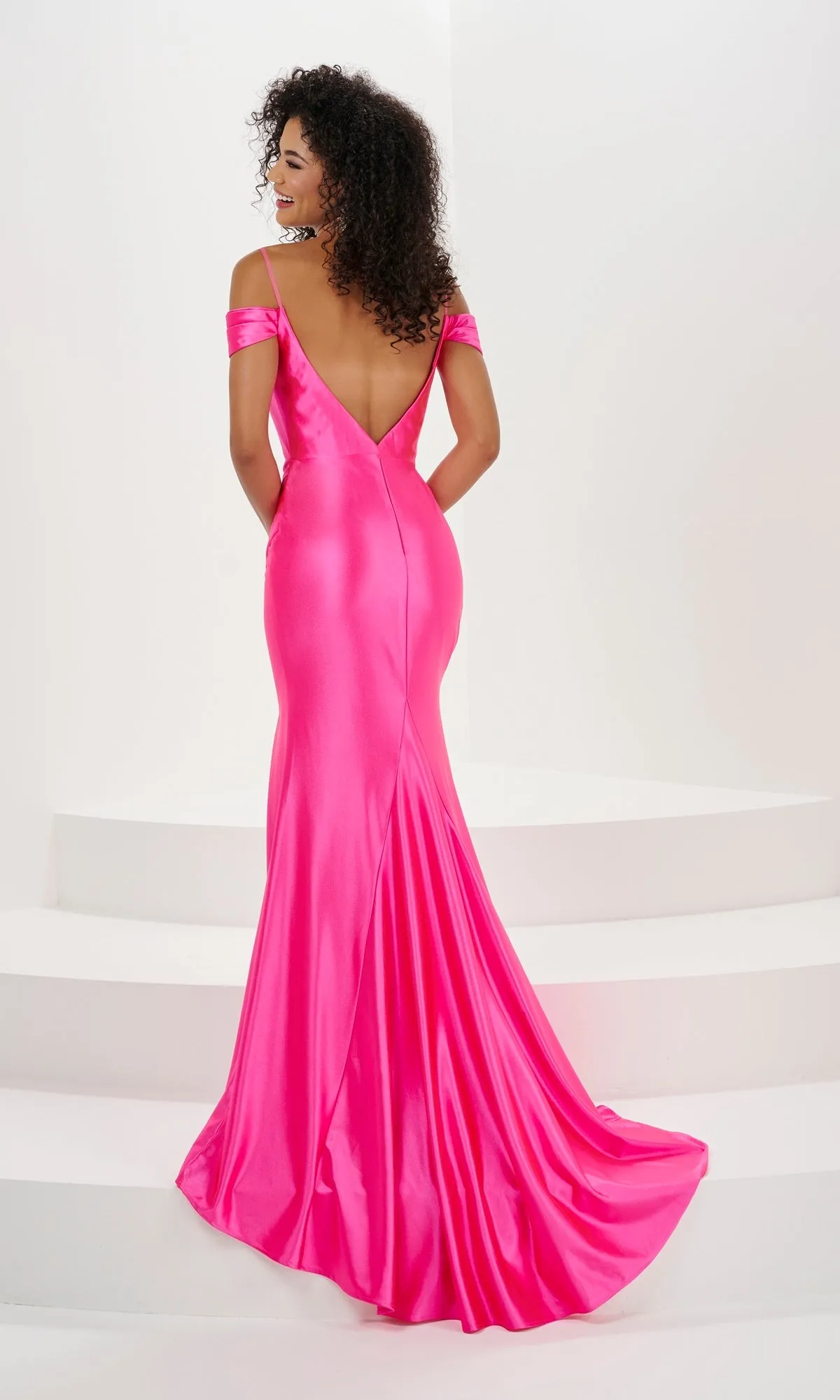 Cold-Shoulder Long Sweetheart Prom Dress 14156 sold by PromGirl product image thumbnail 2