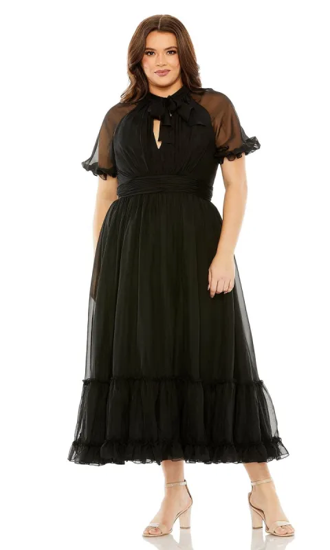 Long Plus-Size Prom Dress 68428 by Mac Duggal sold by PromGirl