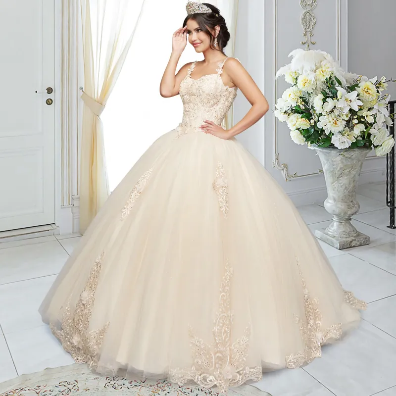 Quinceañera Sample Dress QX410 sold by PromGirl