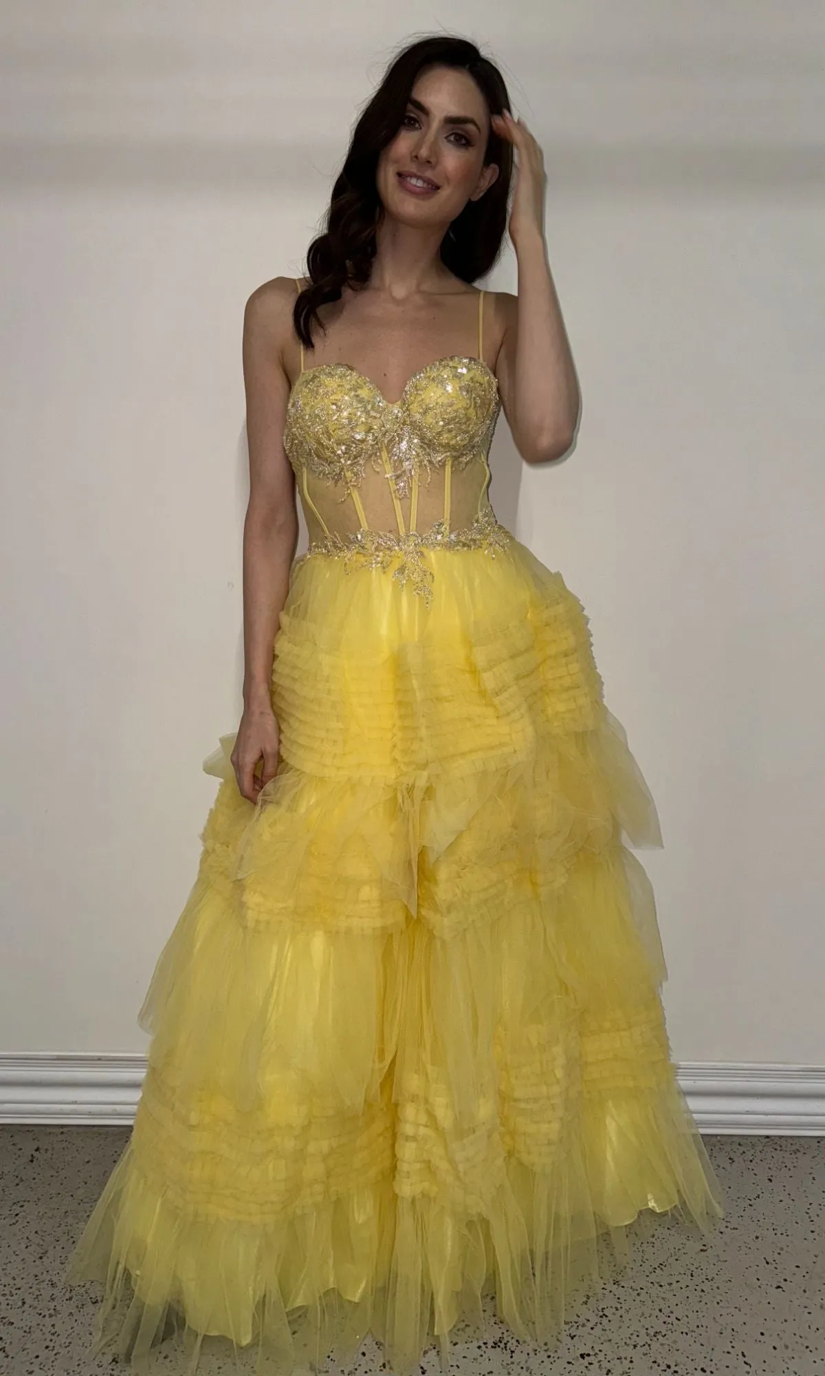 Dave & Johnny Long Prom Dress 11667 sold by PromGirl product image thumbnail 5