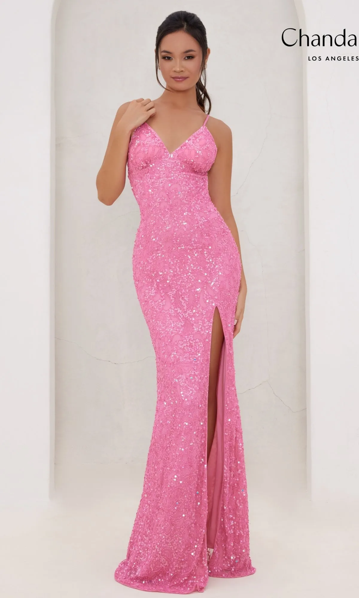 Long Prom Dress 30118 by Chandalier sold by PromGirl