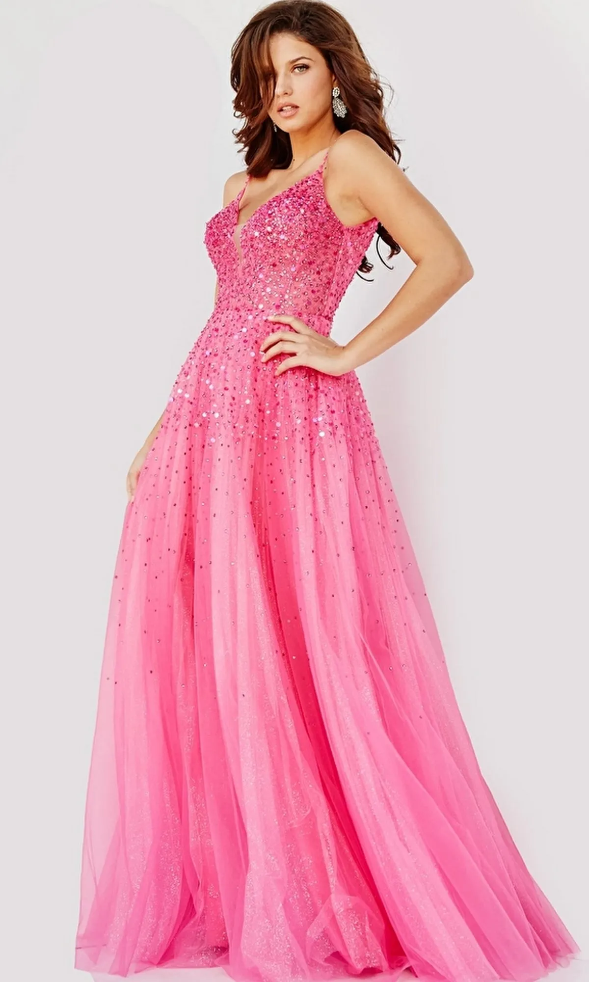 Long Prom Dress JVN08408 by JVN by Jovani sold by PromGirl