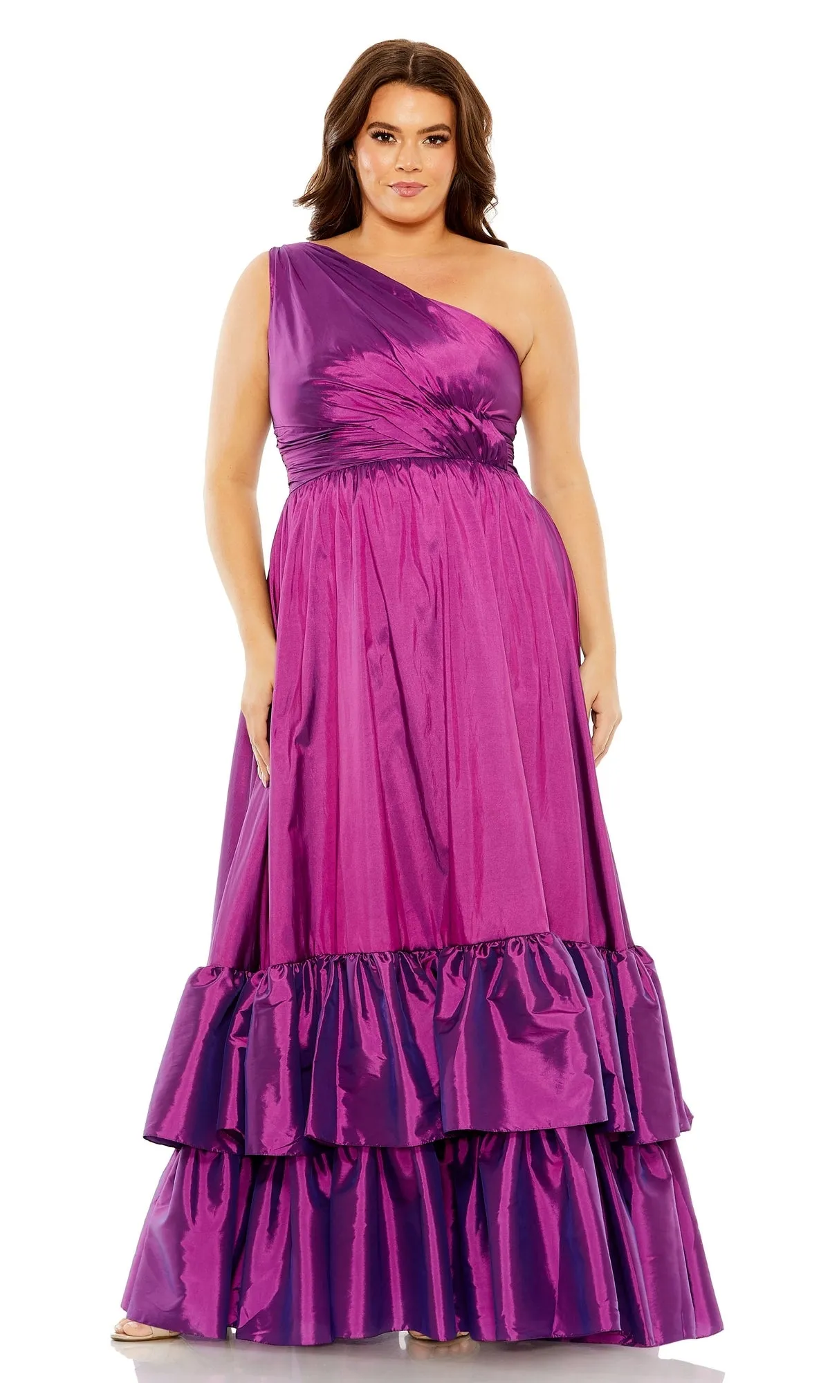 Long Plus-Size Formal Dress 68527 by Mac Duggal sold by PromGirl product image thumbnail 3