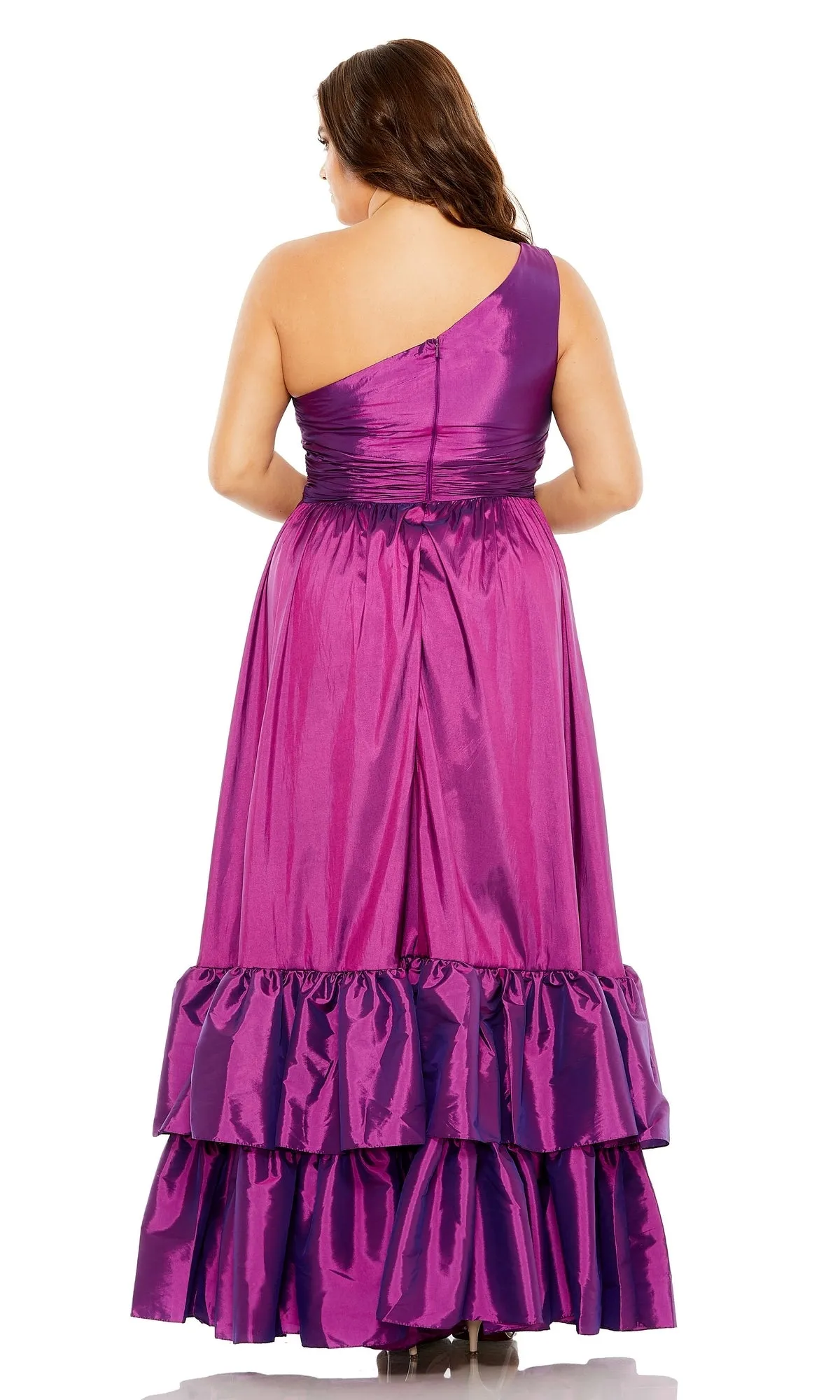 Long Plus-Size Formal Dress 68527 by Mac Duggal sold by PromGirl product image thumbnail 4