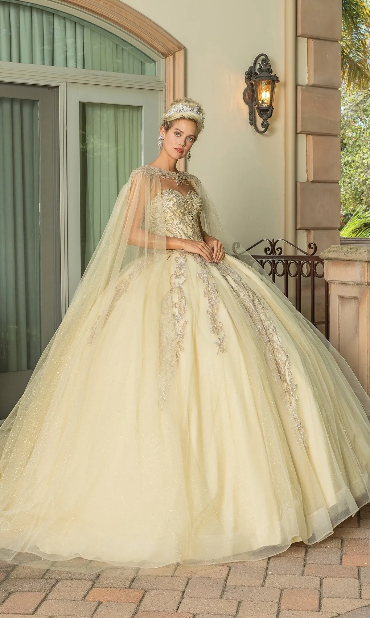 Traditional Quinceañera Dress: Dancing Queen 1672 sold by PromGirl product image thumbnail 3